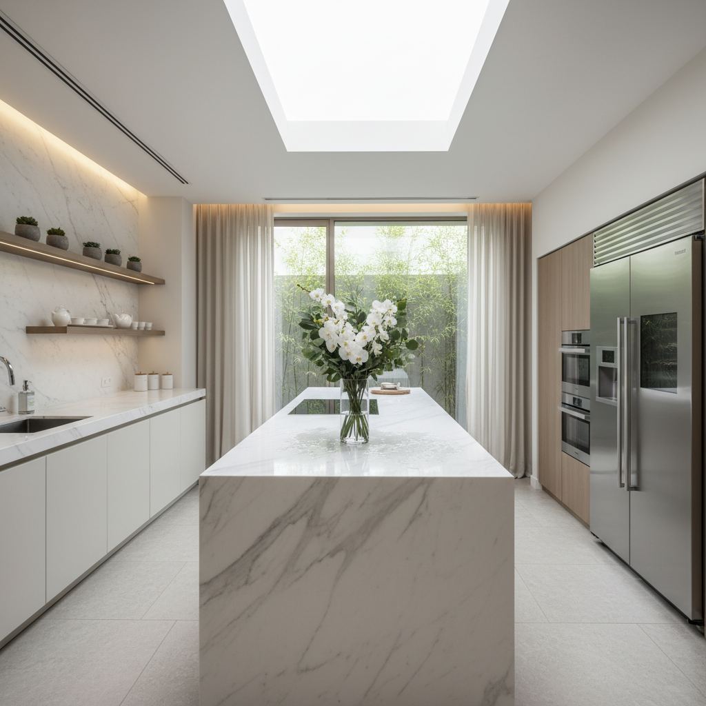 Rahatlatıcı bir masaj salonu ortamı