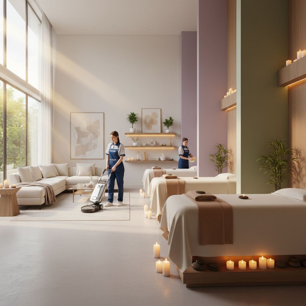 Rahatlatıcı bir masaj ortamı