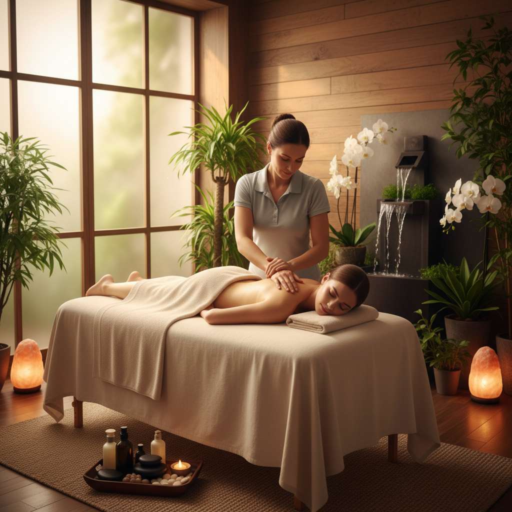 Kırklareli'de bayan masaj terapisti ile rahatlama anı