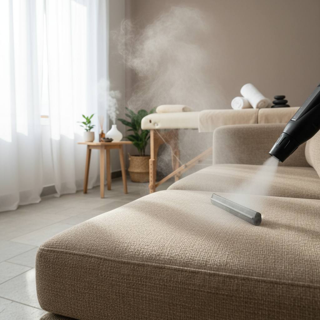 Rahatlatıcı masaj terapisi odası