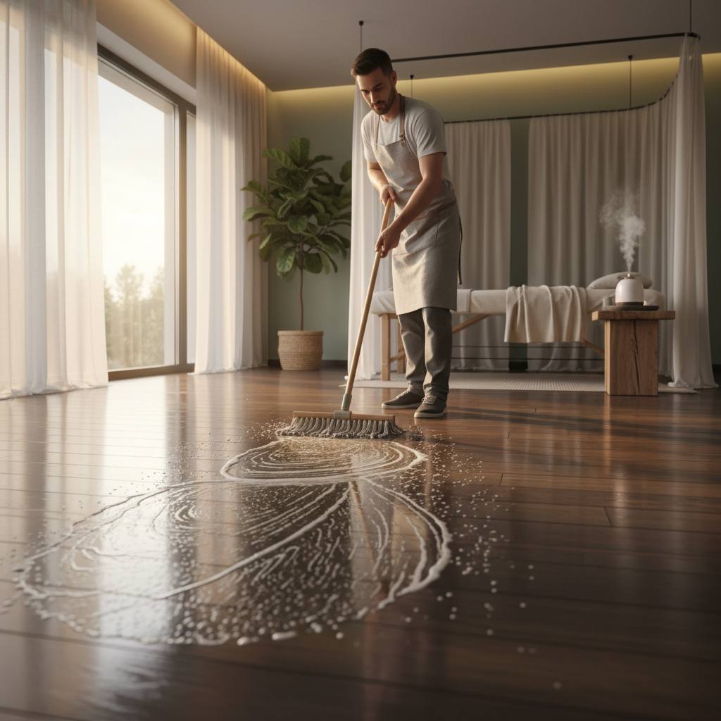 Rahatlatıcı bir masaj odası