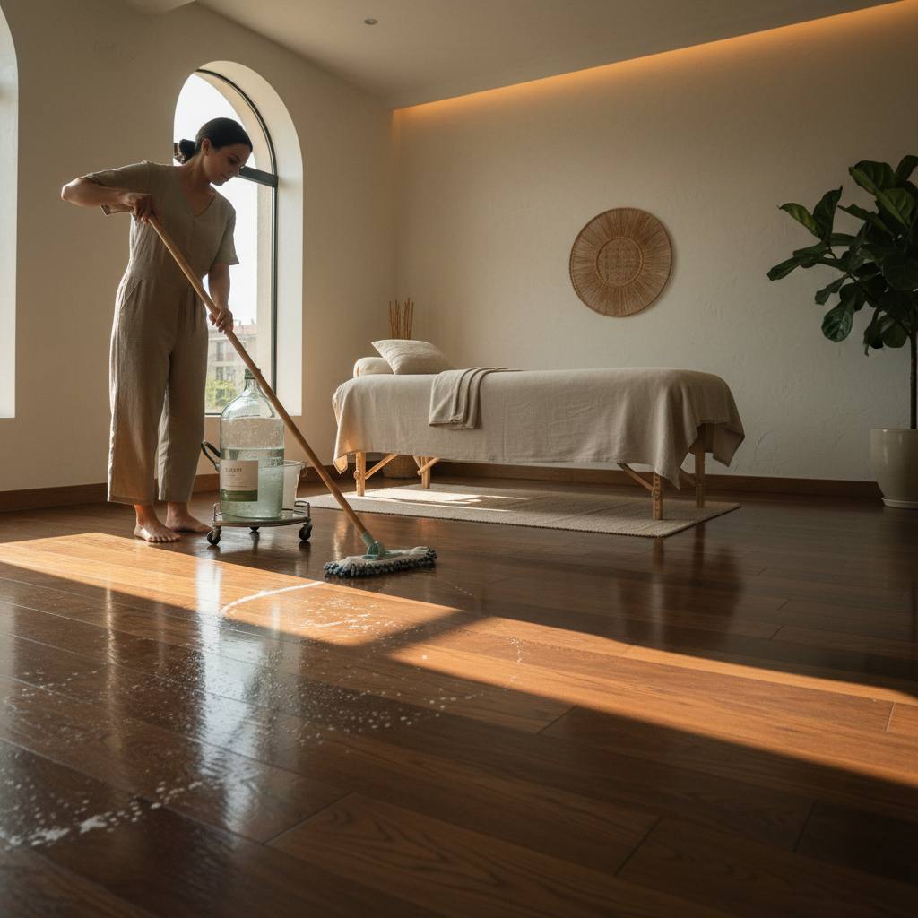 Evde masaj hizmeti için rahat bir ortam