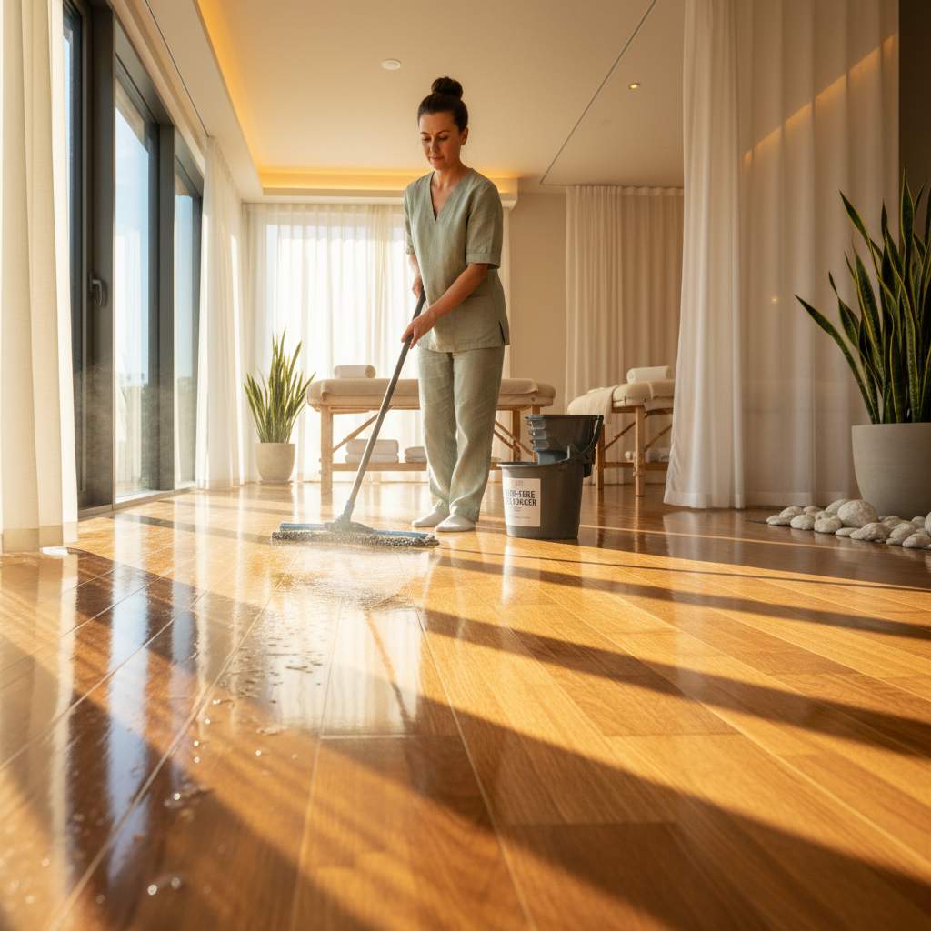 Kırklareli'de medikal masaj hizmeti veren bir salonun iç görünümü