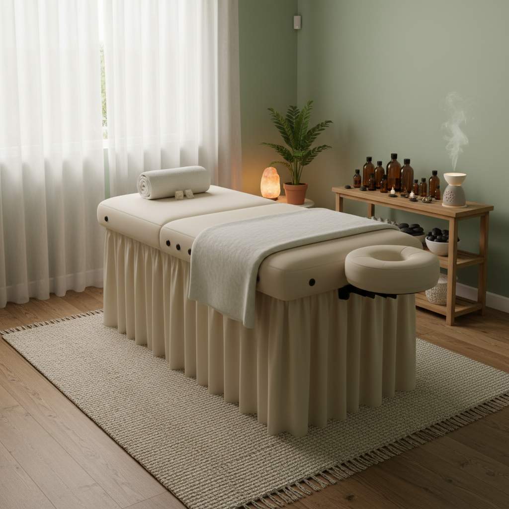 Rahatlatıcı bir masaj odası
