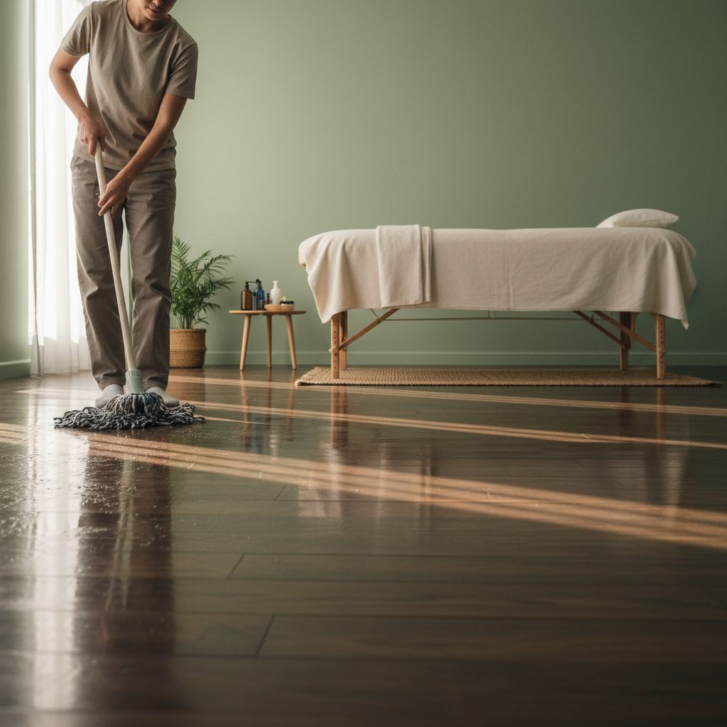 Rahatlatıcı bir masaj odası