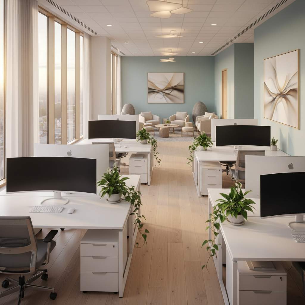 Rahatlatıcı masaj odası