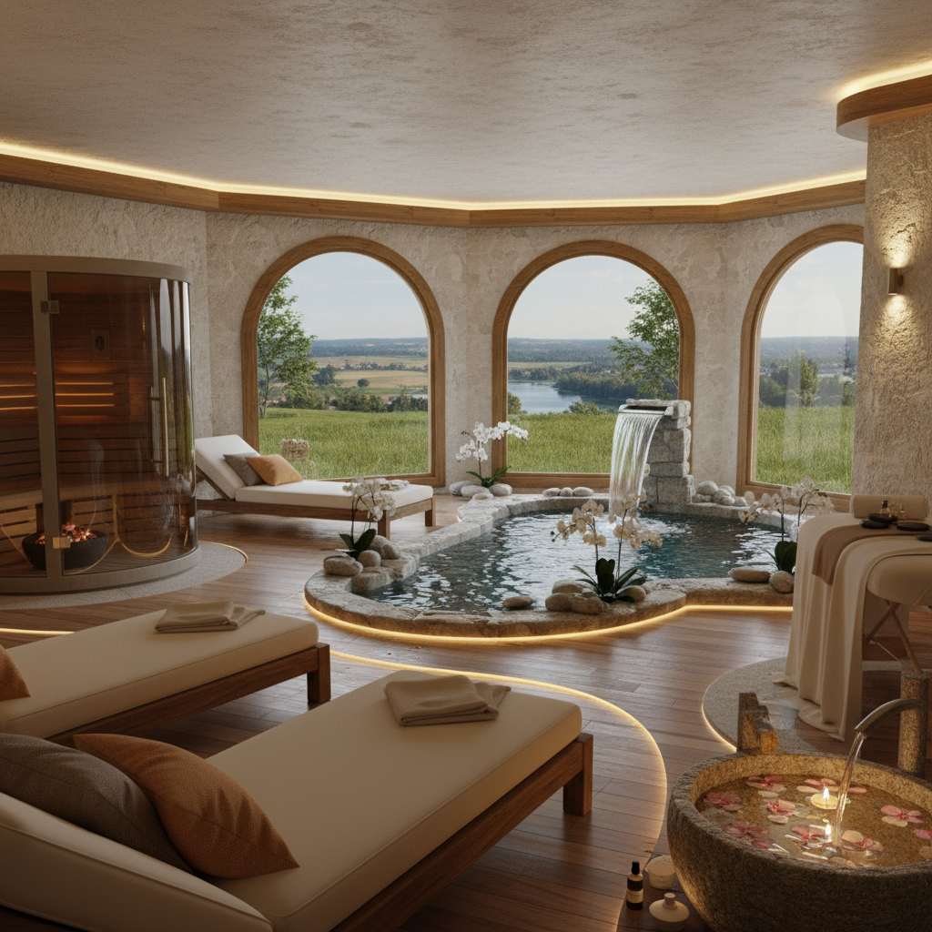 Kırklareli'deki rahatlatıcı bir spa ortamı