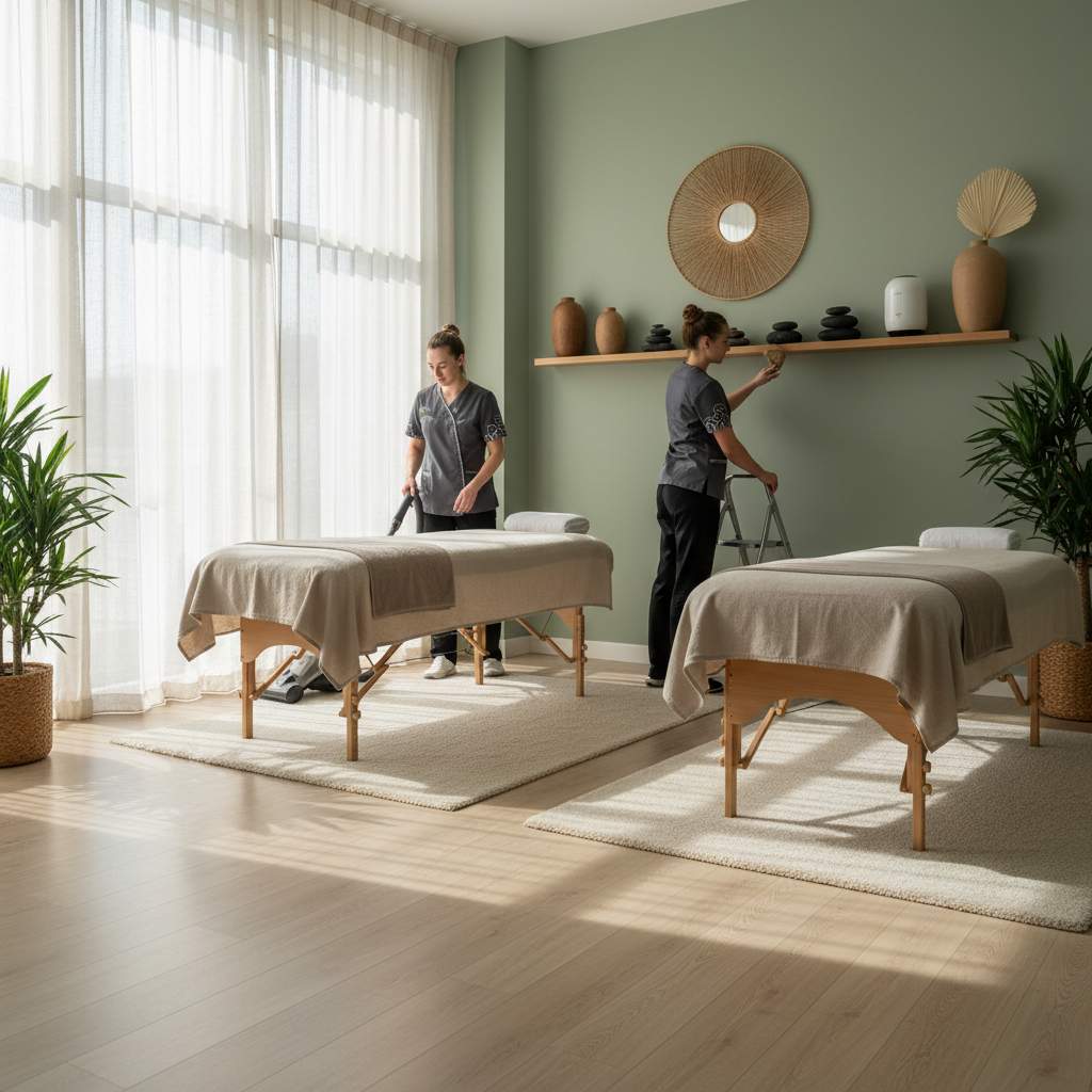 Rahatlatıcı bir masaj odası