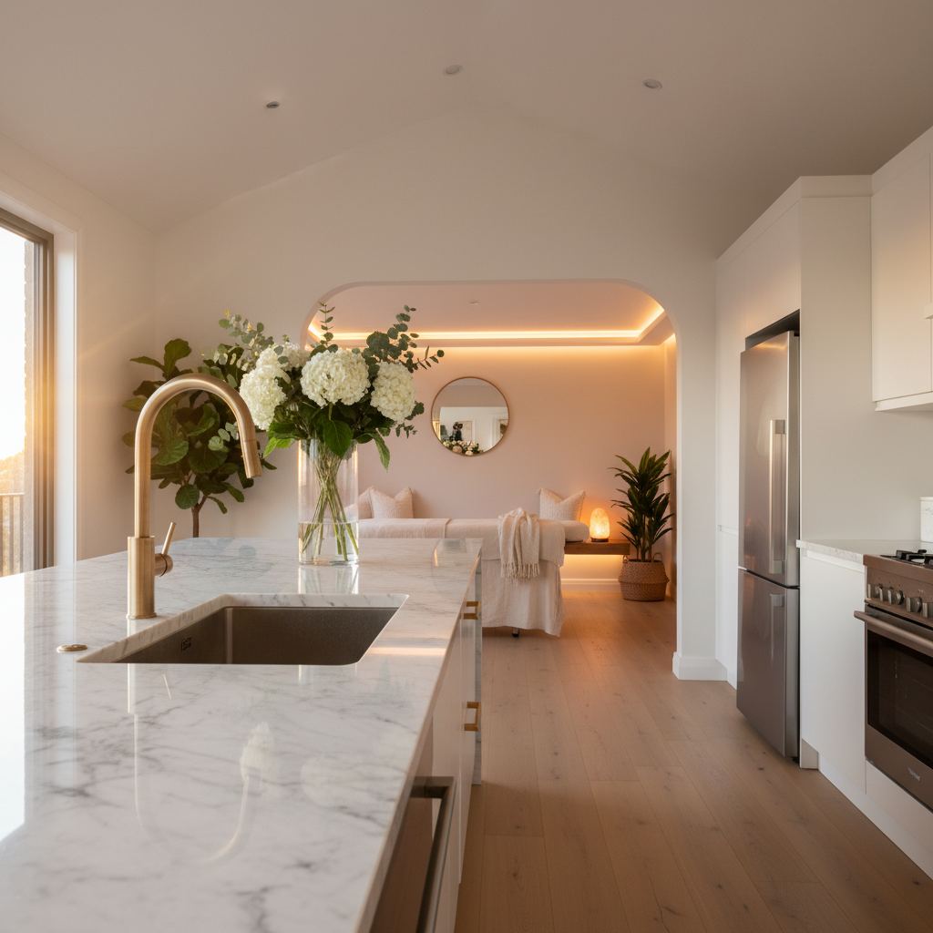 Rahatlatıcı bir masaj odası