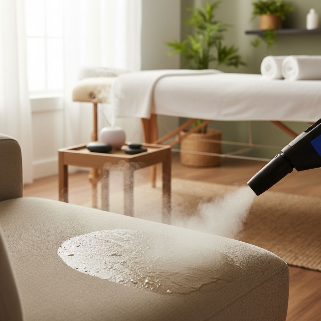 Huzurlu bir masaj terapisi odası