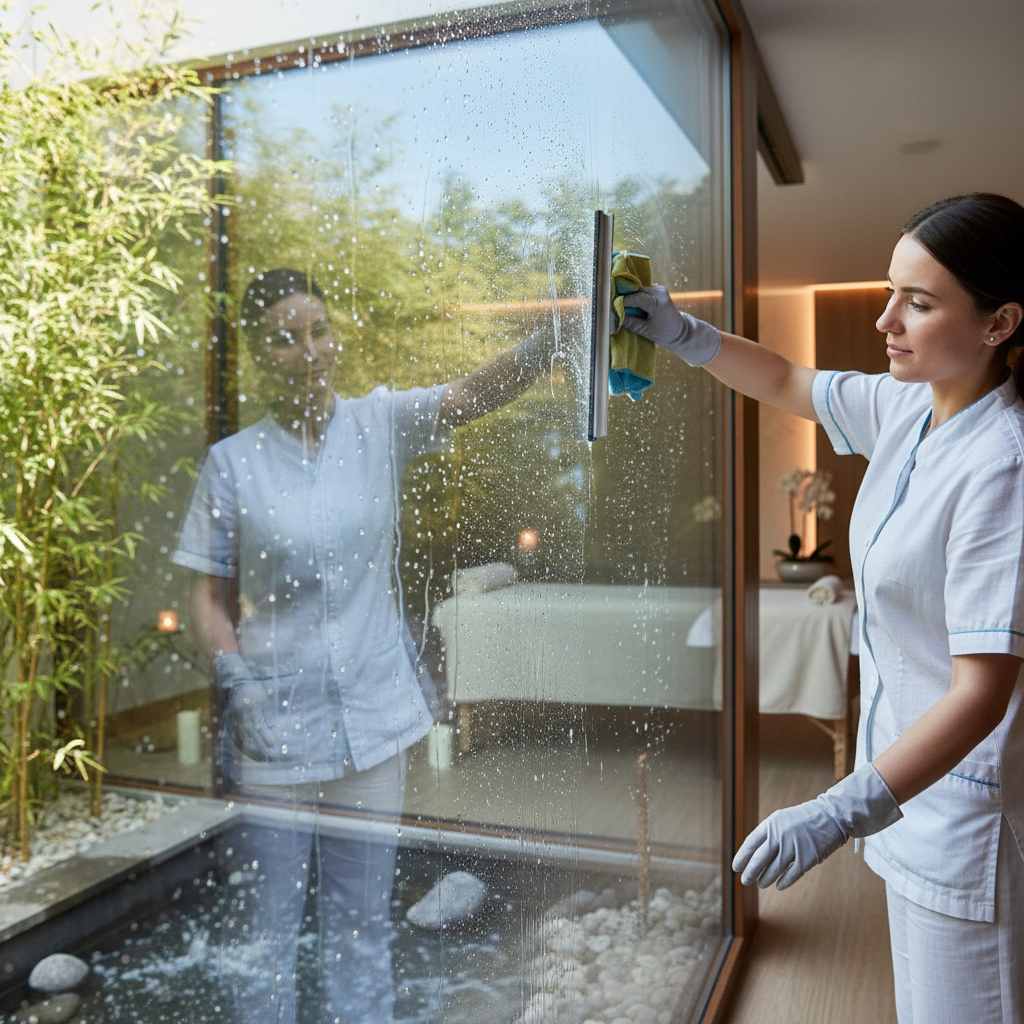 Kırklareli'deki bir masaj salonunda huzur veren bir ortam.