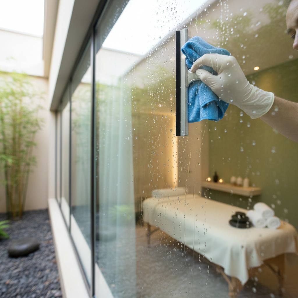 Rahatlatıcı bir masaj odası