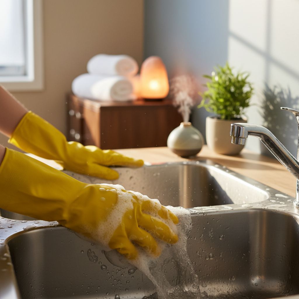 Rahatlatıcı bir masaj odası