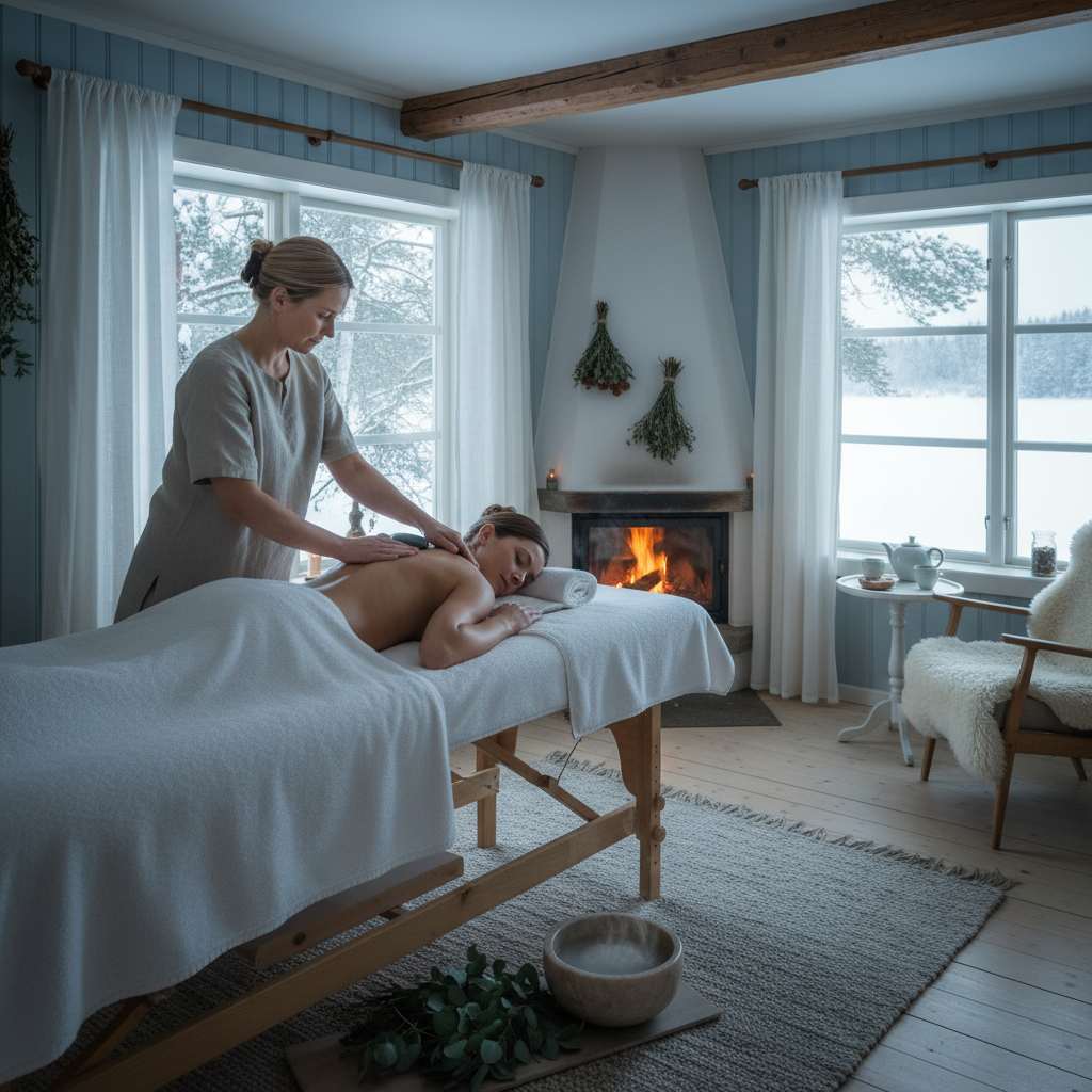 Rahatlatıcı bir masaj deneyimi