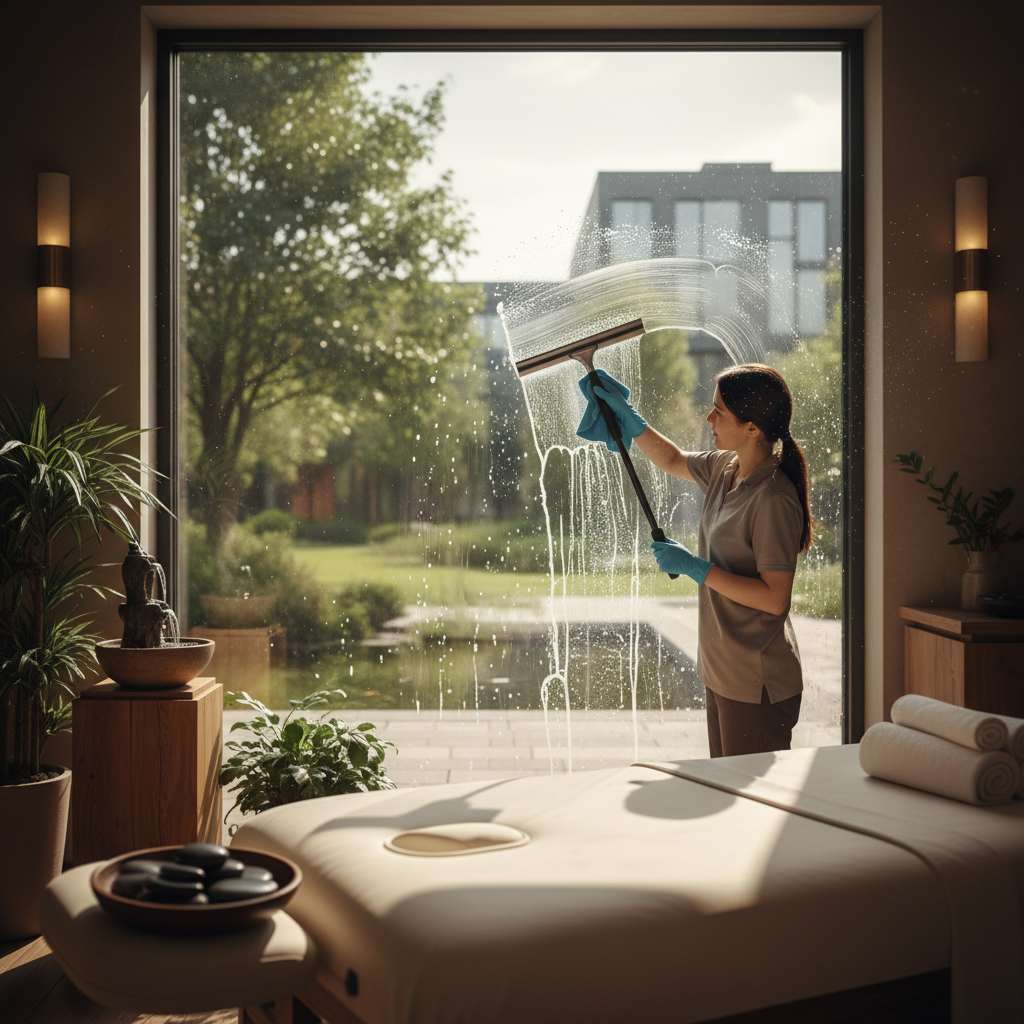 Rahatlatıcı bir masaj spa ortamı