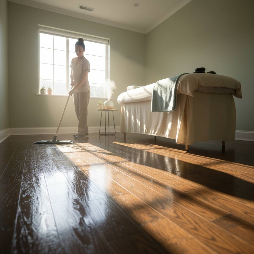 Rahatlatıcı bir masaj ortamı