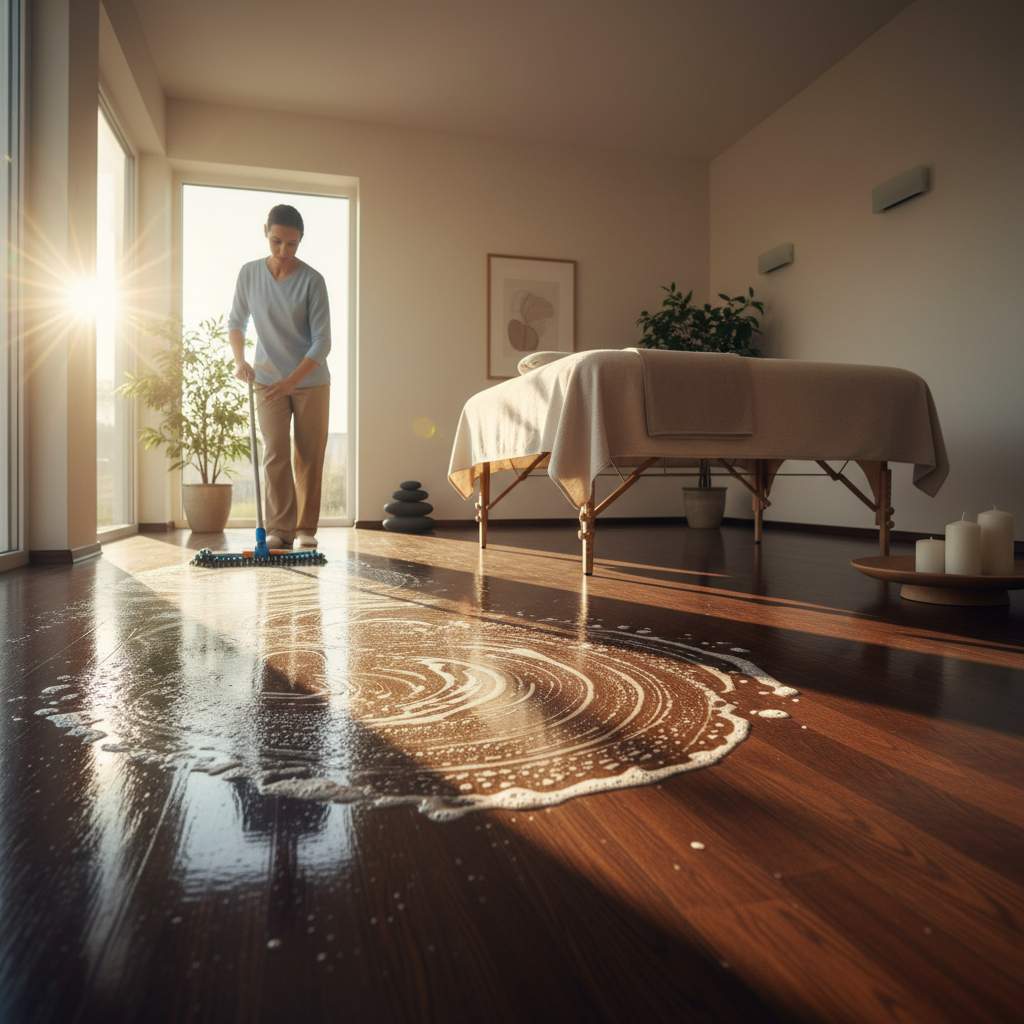 Huzur verici bir masaj odası