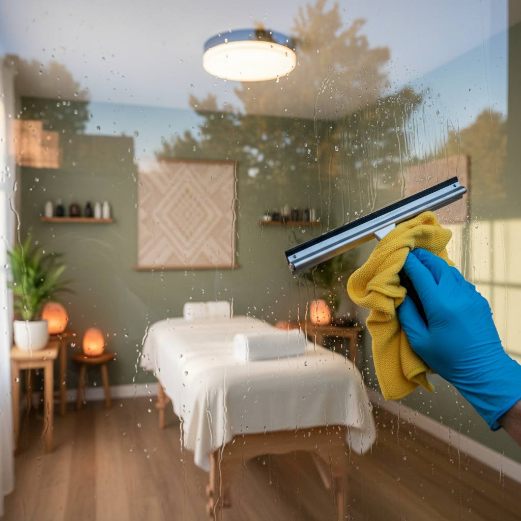 Rahatlatıcı bir masaj odası