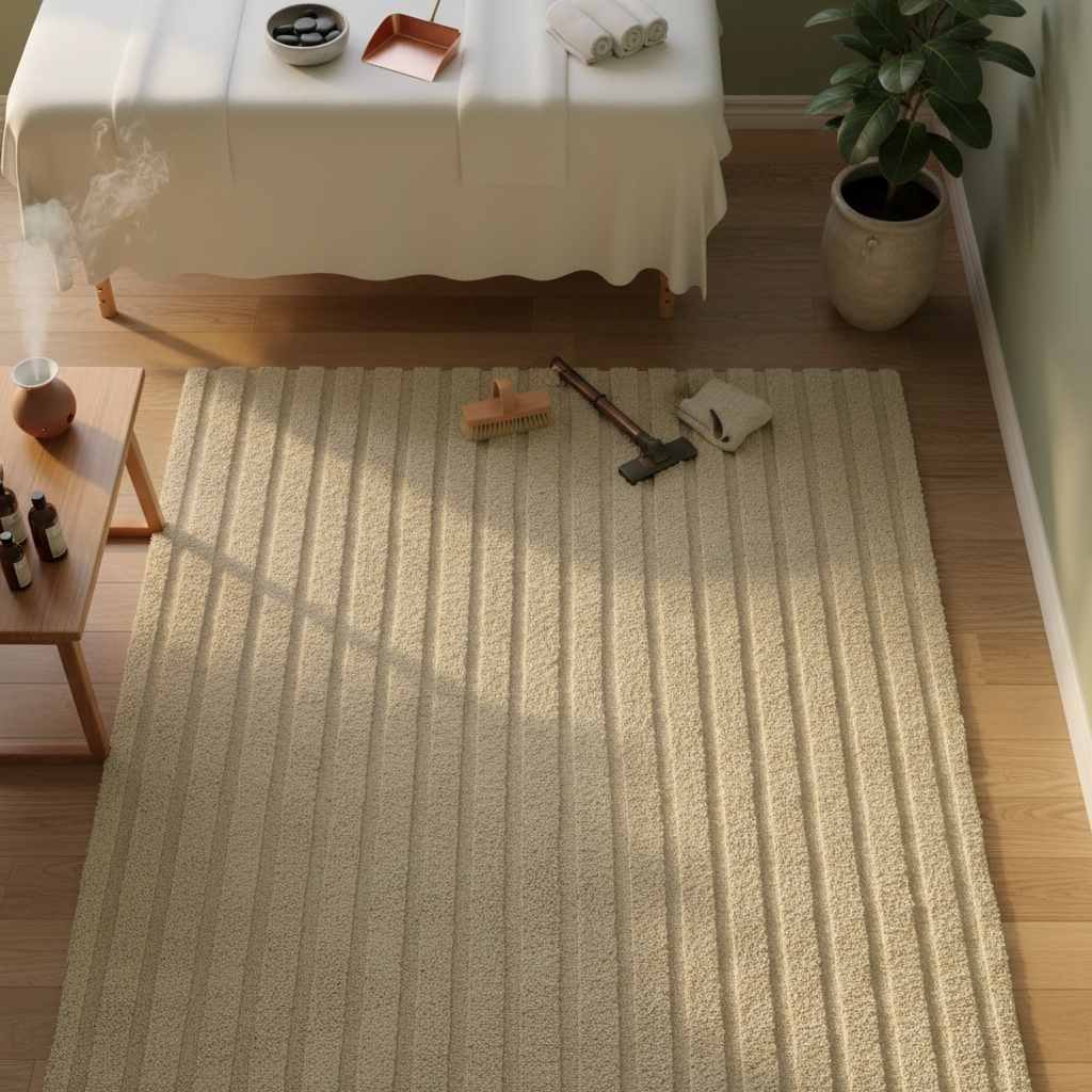 Rahatlatıcı bir masaj terapisi ortamı