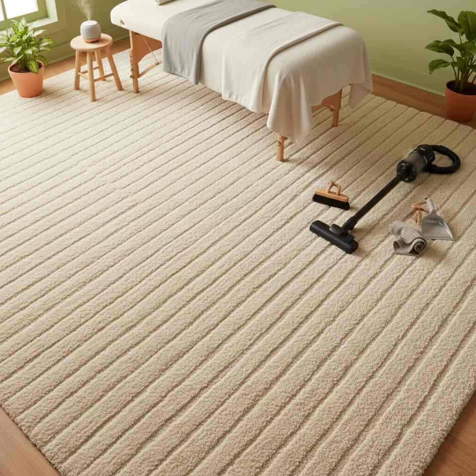 Rahatlatıcı bir masaj terapisi odası