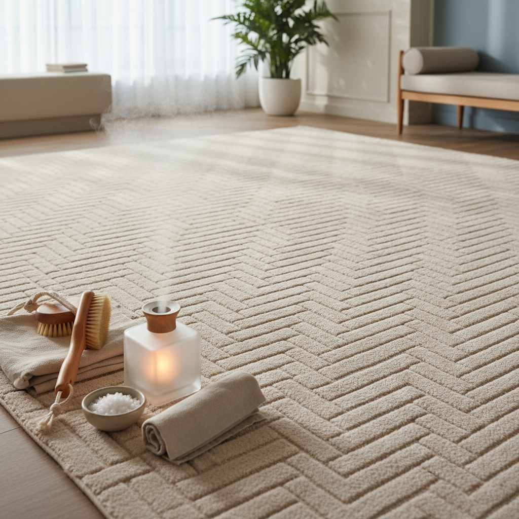 Rahatlama yöntemleri için sakin bir spa ortamı