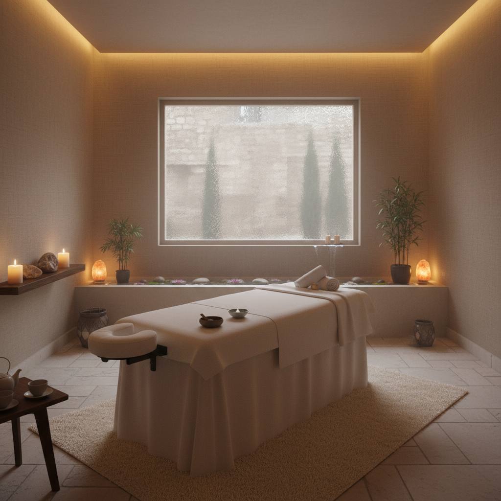 Kırklareli Spa Merkezi iç mekânı