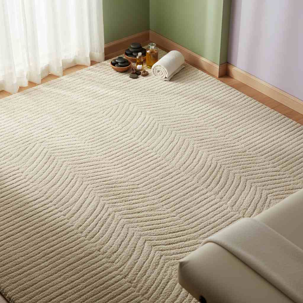 Rahatlatıcı bir spa ortamında masaj uygulaması