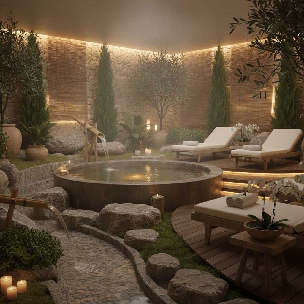 Kırklareli'de huzurlu bir spa ortamı