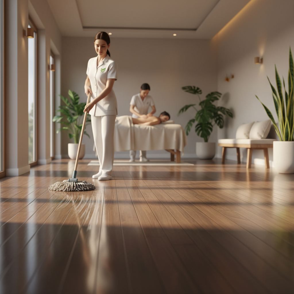 Rahatlatıcı bir masaj ortamı