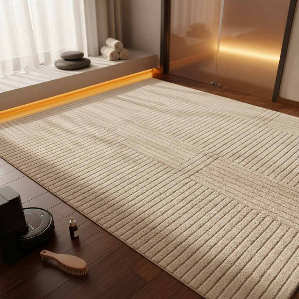 Rahatlatıcı bir masaj salonu ortamı